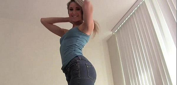  My tight jean shorts will make you nice and horny JOI